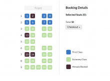 jQuery Seat Charts (JSC)  by Mateusz